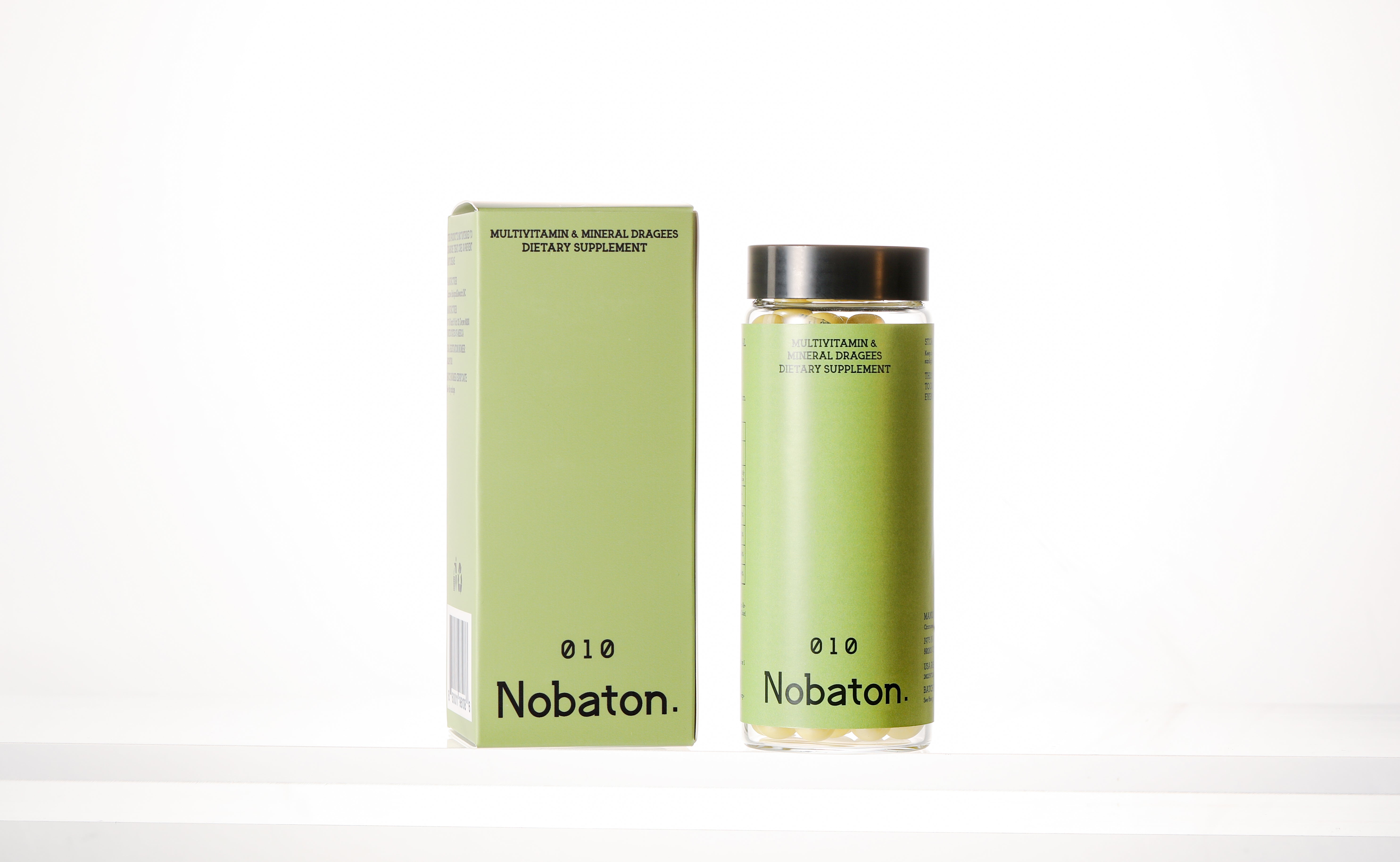 Nobaton Multivitamin & Mineral Dragees Dietary Supplement